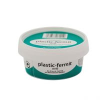 Fermit - Plastic Masilla de impermeabilidad resistente de más de 100 °c blanco