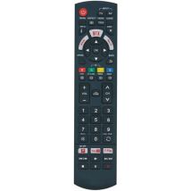 Fernbedienung Ersatz für Panasonic TV – Jolly Line – Hochwertige Universalfernbedienung – Kompatibel mit Netflix, Prime Video, Rakuten TV