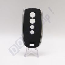 King Gates - Fernbedienung Stylo 4K Schwarz - Frequenz 433.92 MHz - 4 Kanäle - Rolling Code Sicherheit - Reichweite bis zu 150m - Kompatibel mit