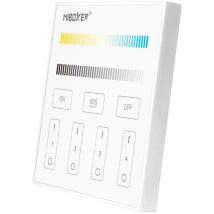 Cct Rf Touch Wandschalter - 4 Zonen - Weiß - Milight
