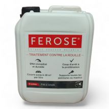 Traitement curatif anti rouille convertisseur de rouille Ferose bidon 5 litres
