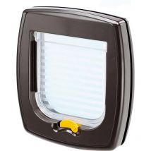 Swing 9 - Türen für mittelgroße Hunde und große Katzen, braun - Ferplast