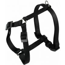 Ferplast CHAMPION P Pettorina in nylon per cani. Vari colori, varie misure.. Variante LARGE - Misure: A: 43-66 cm B: 50-82 cm 20 mm - Nero