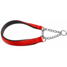 Daytona css Collare a semistrangolo con imbottitura soft. In vari colori e misure.. Variante CSS25/60 - Misure: a: 60 cm - b: 25 mm - Rosso - Ferplast