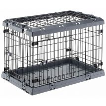 Ferplast - Dog Crate Superior 75 77x51x55 cm Black Black