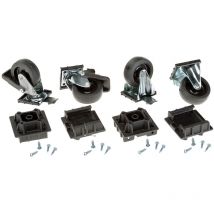 L388 Kit 4 Roues Kit de roulettes pour porte-chiens Atlas 70 . Variante L388 - Misure: - - Ferplast