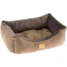 Ferplast CHESTER Canapé avec coussin en tissu résistant pour chiens et chats. Différentes tailles et couleurs.. Variante 50 - Misure: 55 x 45 x h 20