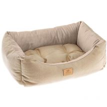 Ferplast - chester Canapé avec coussin en tissu résistant pour chiens et chats. Différentes tailles et couleurs.. Variante 80 - Misure: 78 x 56 x h