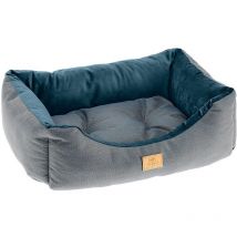 Ferplast - chester Canapé avec coussin en tissu résistant pour chiens et chats. Différentes tailles et couleurs.. Variante 60 - Misure: 66 x 50 x h