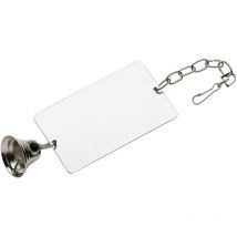 Miroir pa 4244 Miroir avec cloche pour perruches et cacatoès . Variante pa 4244 - Misure: 9 x h 38 cm - - Ferplast