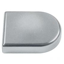 FERRARI placa embellecedora para bisagra para cristal ral9006 41x32