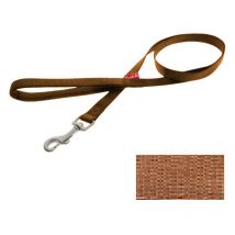 Correa de nylon acolchado cm 120X2, marrón - Ferribiella