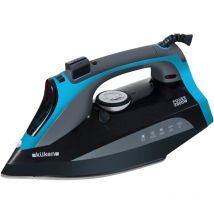 Kuken - Ferro da stiro a vapore Küken con suola in ceramica 2800w