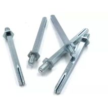 Maniglia per porta interna Ferro quadro 8x130 mm Filetto M8 – Acciaio zincato
