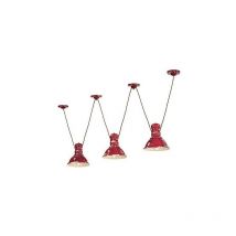 Hängeleuchte INDUSTRIAL C1692 – Retro-Design – 3 x E27 – 22 cm Höhe – 23 cm Durchmesser – IP20 – 4 Meter Kabel