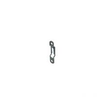 Ferrure d'assemblage - Pour panneau d'épaisseur mini : 16 mm - Décor : Brut - Epaisseur : 8,3 mm - Hauteur : 63 mm - Largeur : 12 mm - Matériau :