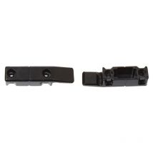 Ferrure d'assemblage multi clip - Longueur : 65 mm - Largeur : 15 mm - Décor : Noir - Matériau : Plastique Itar