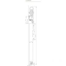 Arlu - Ferrure loft pour porte coulissante