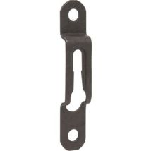 Ferrure assemblage modulaire AC – Acier bruni – Panneaux 16 mm – Assembleur