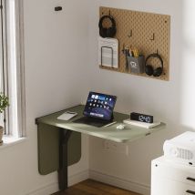 Ferrure pour table ou bureau pliante relevable topswing - Charge maxi : 30 kg - Décor : Noir - kessebohmer