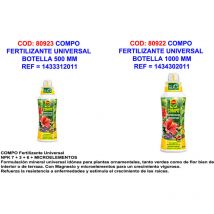 Fertilizante universal compo 500 Ml