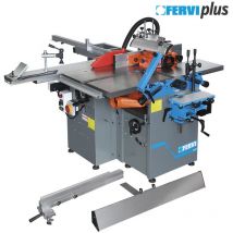 Machine combinee pour le bois 8 procedes 230 v Fervi 0498