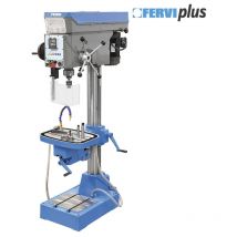 Perceuse a colonne pour metaux avec entrainement par courroie 400v Fervi t072