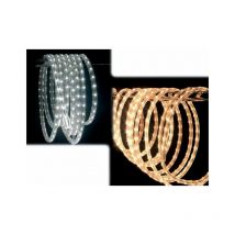 Giocoplast Natale - Feste Led -lichtstreifen 6 Meter Innenbeleuchtung Dekorationen 28,8 W. - Led Bianco Caldo - Led Bianco Caldo