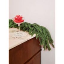 BOP - Festone Boa Natalizio Narciso 270 cm in pe Real Touch molto folto e realistico