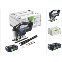 Festool - carvex psbc 420-Basic Akku Pendelstichsäge 18 v 120 mm Brushless + 1x Akku 3,0 Ah + Systainer - ohne Ladegerät