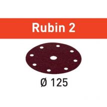 Disco abrasivo stf D125/8 P150 RU2/50 Rubin 2 - 499098 - Festool