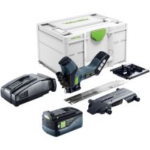 Festool - isc 240 EB-Basic Akku Dämmstoffsäge 18 v 240 mm + 1x Akku 5,0 Ah + Schnellladegerät + Systainer