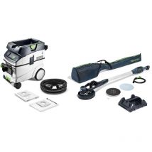 Langhalsschleifer- und Sauger-Set planex lhs-e 225/CTL 36-Set - 578417 - Festool