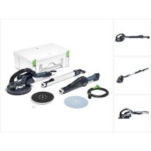 Lijadora de cuello largo Festool LHS-E 225 EQ-Plus S/W PLANEX ( 575217 ) 550W 215mm en systainer + disco lijador