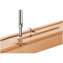 Festool - hw S8 D3/6 Nutfräser 3 x 6 x 45 x 8 mm ( 490952 ) für Oberfräse of 900, of 1000, of 1010, of 1010 r, of 1400, of 2000, of 2200