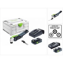 Vecturo osc 18 hpc 4,0 EI-Plus Akku Oszillierer 18 v ( 576595 ) Starlock Max Brushless + 1x Akku 4,0 Ah + Ladegerät + systainer - Festool