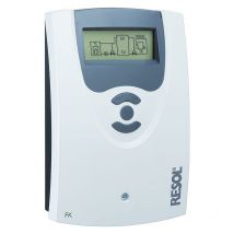 Feststoffkesselregler Resol DeltaTherm fk inkl. 3 x PT1000 Fühler - 1 x FKP6 Regler Heizung