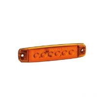Feu 6 leds orange calandre S-15 12V 24V