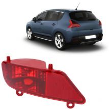 Feu arrière de brouillard pour voiture, Accessoires de Voiture de Remplacement Compatible pour Peugeot 3008 5008 2009-2016 (Gauche) Trimec