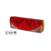 Feu arriere led 12/24V droite multifonctions
