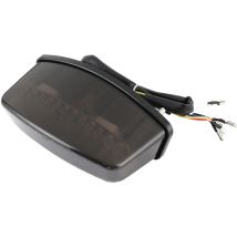 Feu arrière LED avec lentille fumée, clignotants intégrés, adapté à Ducati Monster 94-07