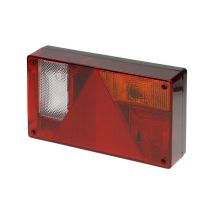 Feu arrière AJBA – Eclairage polyvalent pour véhicules agricoles – 235 x 135 mm – Technologie de l'éclairage, Type de feu pour voiture, Tension 