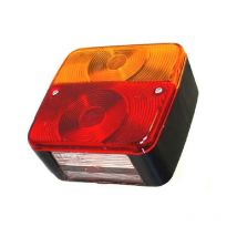 Orangemarine - Feu arrière gauche universel - 2 ampoules - 105 x 95 x 50 mm