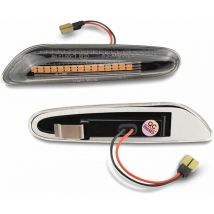 Feu clignotant dynamique BM V V LED Flowing Sequential Side Marker Light Front Fender Turn Signal Lamp Replacement for E82 E88 E90 E91 E92 E93 E60