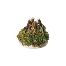 Feu de camp avec led et piles