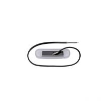 Fristom - feu de gabarit avant blanc 90045 transparent extrêmités de câble ouvertes 12 v, 24 v