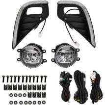 Sunxury - Feu de jour led avant drl + antibrouillard, étanche, adapté pour Highlander 2019 – 2021