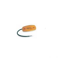 Aj.ba - Feu de position orange led + cable plat 500 mm