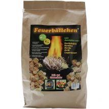 Feuerbällchen Anzündwolle, Kaminanzünder, Ofenanzünder, Anzünder Holz 4kg