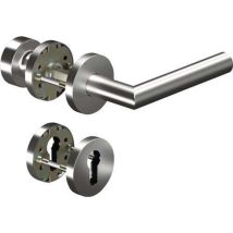 Ogro - Feuerschutzgarnitur CORE+8906/3020/6501/6612 Aluminium al d/k für Türstärke 38 - 63 mm pz rund din links / rechts